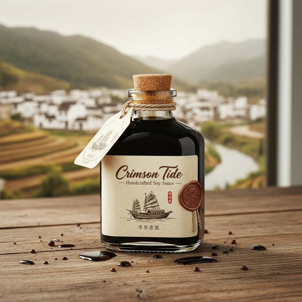 Small-batch handmade soy sauce from southern China